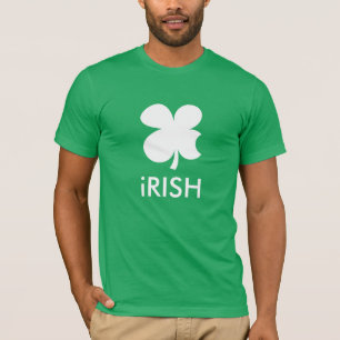Funny St patrick's Day T-shirt Apple logo parody