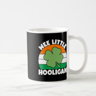 Funny St Patrick's Day Wee Little Hooligan Teen Bo Coffee Mug