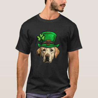 Funny St Patricks Day Yellow Labrador Retriever Do T-Shirt