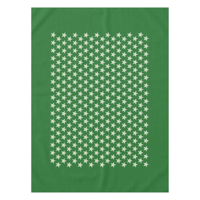Funny Stars Pattern transparent + your background Tablecloth (Front)