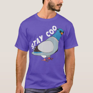 Funny Stay Coo Bird Cute Pigeon Racing Swag Men T-Shirt