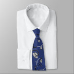 Funny stethoscopes for doctors on navy blue tie<br><div class="desc">Funny stethoscopes for doctors on navy blue neck tie. Great, perfect gifts idea for Medical Students for doctors, for physician, phd, graduate, med student, intern, surgeon and nurse. Get this funny graduation gifts for doctors and medical lovers. You can costumize and change the background it. Funny gift for physicians doctors,...</div>