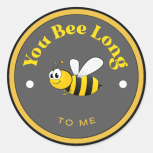 FUNNY! Sticker - You Bee Long to Me - Bee