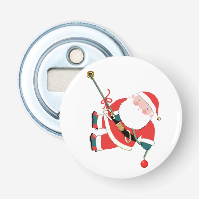 Funny Stocking Stuffer Christmas Bottle Opener (Front)