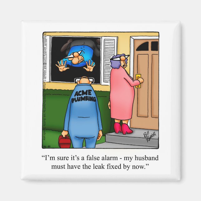 Funny Stocking Stuffer D.I.Y. Humour Magnet (Front)