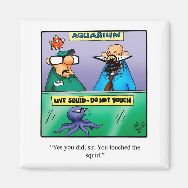 Funny Stocking Stuffer Magnet Gift (Front)