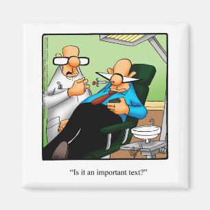 Funny Stocking Stuffer Texting Humour Magnet