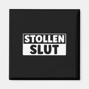 Funny Stollen Christmas Xmas Stollen Lover Magnet