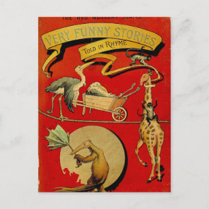 Funny Stories Told in Rhyme Postcard