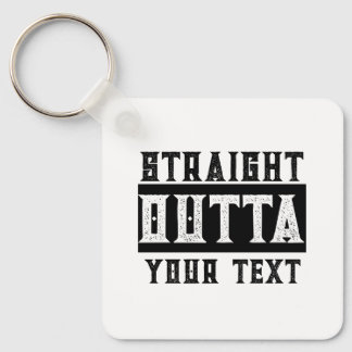 Funny 'Straight Outta Your Text' Keychain