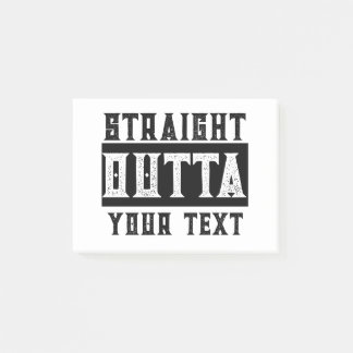 Funny 'Straight Outta Your Text' Post-it Notes