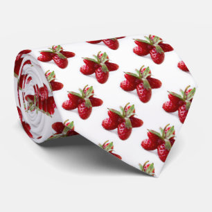 Funny strawberry tie