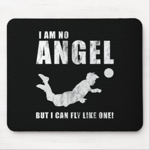 Funny Striker Forward Soccer Goal Sport Header Byl Mouse Pad