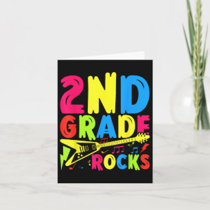 Funny Student And Teachers Back To School 2nd Grad Card