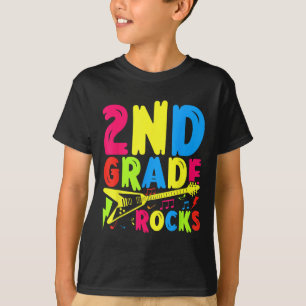 Funny Student And Teachers Back To School 2nd Grad T-Shirt