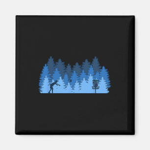 Funny Stupid Tree, Disc Golf Gift Idea Magnet