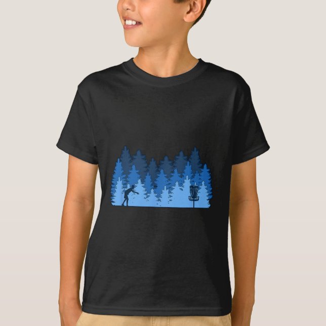 Funny Stupid Tree, Disc Golf Gift Idea  T-Shirt (Front)
