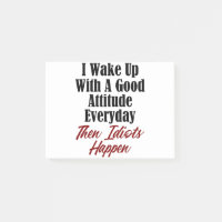 Funny Stupidity Design Good Attitude Idiots Jerks