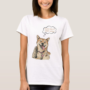 Funny "Such Silly Very Wow" Shiba Inu Doge MemeArt T-Shirt