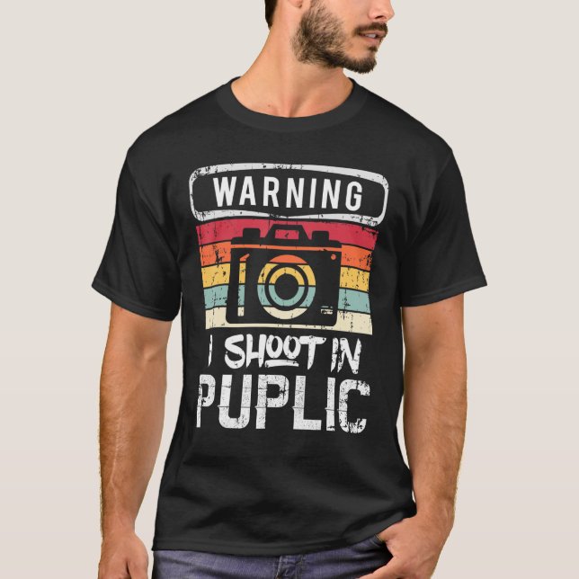 Funny Suggestive Ambiguous Photography Joke for Ph T-Shirt (Front)