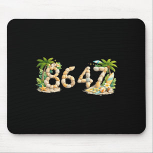 Funny Summer Beach Seashells Sea Shells 1 Mouse Pad