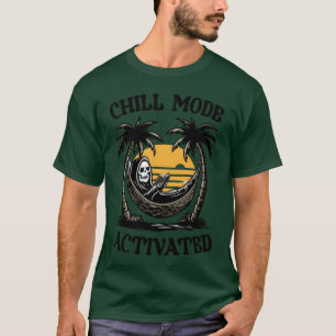 Funny summer bookish dark dead reading book goth f T-Shirt