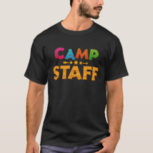Funny Summer Camp Staff Director Camping Counsello T-Shirt