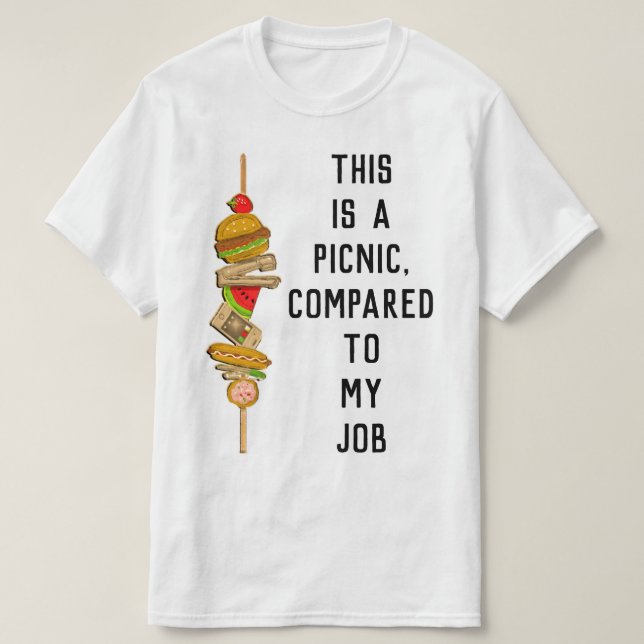 Funny Summer Party T-Shirt (Design Front)