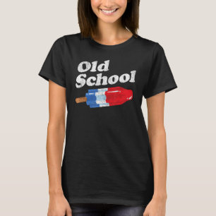 Funny Summer Popsicle Bomb Retro Old School Pop 80 T-Shirt