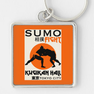 Funny Sumo Wrestler Keychain