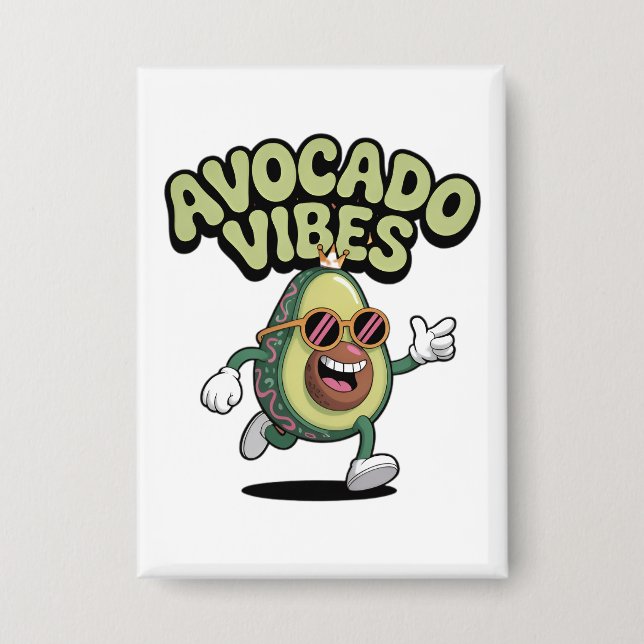 Funny Sunglasses Avocado (Front)