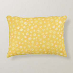 Funny sunny seamless patternabstract,art,backgroun accent pillow