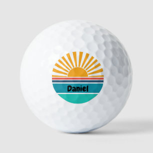Funny Sunshine Name Golf Balls