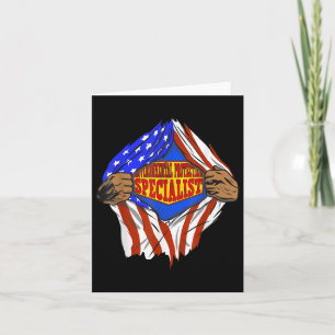 Funny Super Environmental Protection Specialist He Card