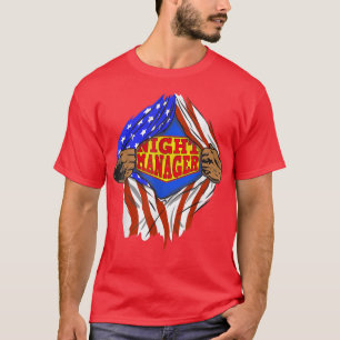 Funny Super Night Manager Hero Job  T-Shirt