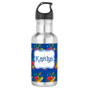 Funny Super Pickleman on Blue Personalized 532 Ml Water Bottle