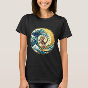Funny Surf Board Great Wave Kanagawa Surfing - Ben T-Shirt