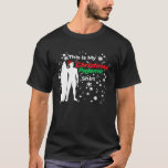 Funny Surf Lover Santa Surfing Christmas Pajama T-Shirt<br><div class="desc">Funny Surf Lover Santa Surfing Christmas Pajama</div>