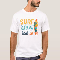 Funny Surf Saying Beach Life Ocean Summer Wave 