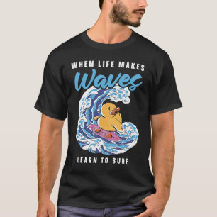 Funny Surfer Waves Surfboard Surfrider Surfing Sl T-Shirt