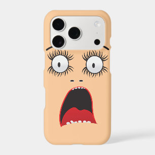 Funny Surprized lady face