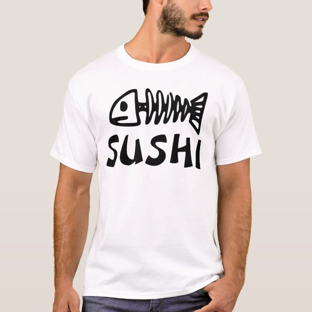 FUNNY SUSHI FISH T-shirts (Front)