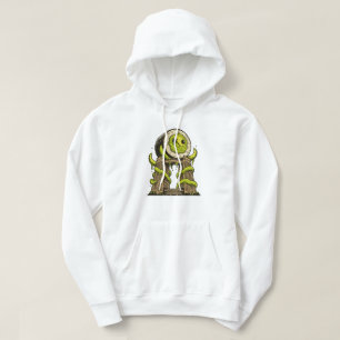 Funny Sushi Monster Kaiju Urban Attack Design Hoodie