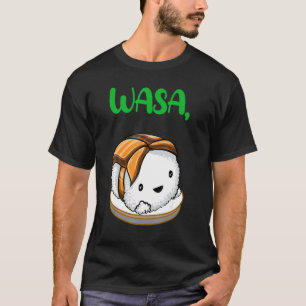 Funny Sushi Wasabi Bae Cute Couple Matching Cool O T-Shirt