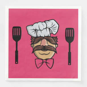 Funny Swedish Chef Napkin