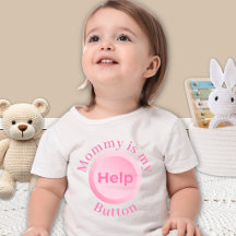Funny Sweet Mother's Day Mom Baby Name Typography