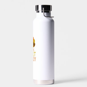 Funny Sweet Turkey Family Matching Thanksgiving  Water Bottle