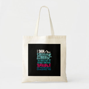 Funny Swimming Gift  A Swimmer Tote Bag