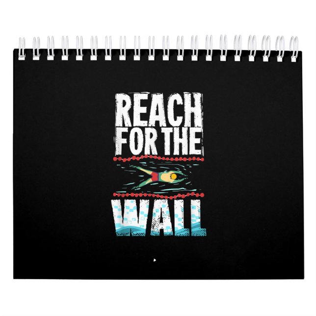 Funny Swimming Gift A Swimming Athlete Calendar (Cover)