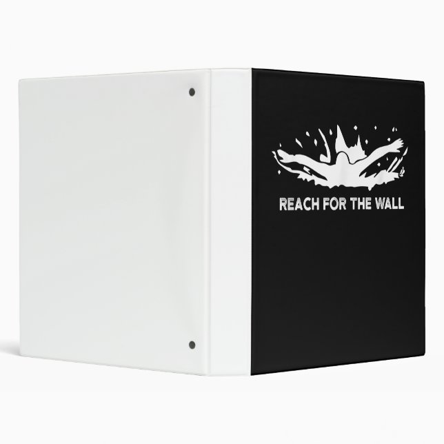 Funny Swimming  Gift  Swimmer Sport Swim Team Binder (Background)